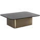 Amadeus 43.25 X 37.5 inch Grey / Antique Brass Coffee Table
